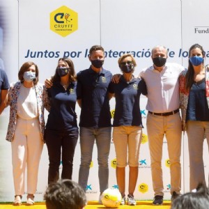 Inauguración del «Cruyff Court Ander Herrera» en Zaragoza