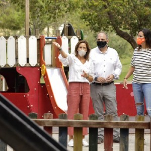 El Parque Grande ampliará su oferta de ocio con una pista para bicicletas y una nueva zona de juegos infantiles
