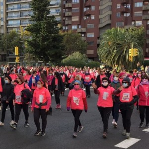 9.000 corredoras se sumaron a la Marea Rosa de la Carrera de la Mujer de Zaragoza