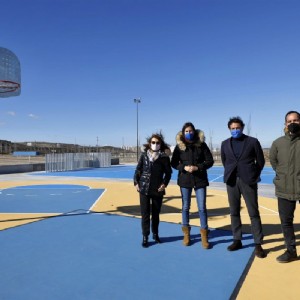 El barrio de Valdespartera estrena su nuevo potrero, con canchas deportivas de uso libre para todos los públicos