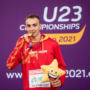 Eduardo Menacho Miralles - Campeonato de Europa sub23 en Tallín