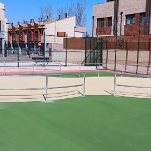 Nueva zona para patinar y pista de mini-fútbol en San Juan de Mozarrifar

