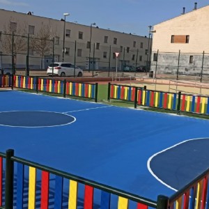 Nueva zona para patinar y pista de mini-fútbol en San Juan de Mozarrifar
