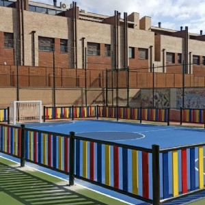Nueva zona para patinar y pista de mini-fútbol en San Juan de Mozarrifar
