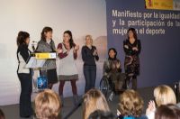 Presentación del Manifiesto por la Igualdad y Participación de la Mujer en el Deporte