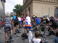 Spinning en el «Día del Deporte en la Calle 2011»