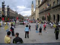 Bádminton en el «Día del Deporte en la Calle 2011»