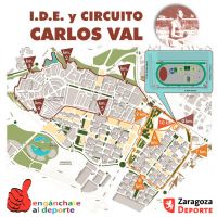 Nuevo circuito de «running» de 5k y 10k en IDE Carlos Val (Valdespartera)