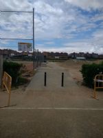 Instalación Deportiva Elemental «Pump Track» situada en el Parque Goya I.