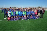 El Ayuntamiento de Zaragoza inaugura el nuevo Campo Municipal de Fútbol de Casetas