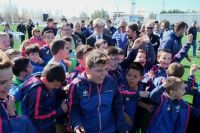 El Ayuntamiento de Zaragoza inaugura el nuevo Campo Municipal de Fútbol de Casetas