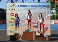 La patinadora Nerea Langa, Premio «Zaragoza, Mujer y Deporte 2018» en en la categoría «Mujer Deportista»