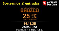 Sorteo de entradas para ver el concierto de Antonio Orozco en el Pabellón «Príncipe Felipe» [14 noviembre 2025]
