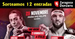 Sorteo de entradas para ver la VELADA DE BOXEO en el Pabellón «Príncipe Felipe» [29 noviembre 2025]