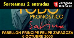 Sorteo de entradas para ver el concierto de Joaquín Sabina en el Pabellón «Príncipe Felipe» [6 octubre 2023]