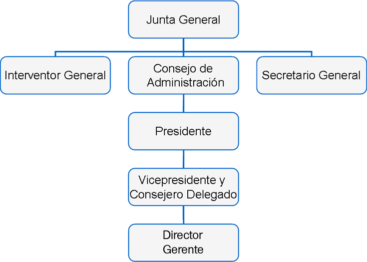 Estructura Orgánica de Zaragoza Deporte Municipal SAU