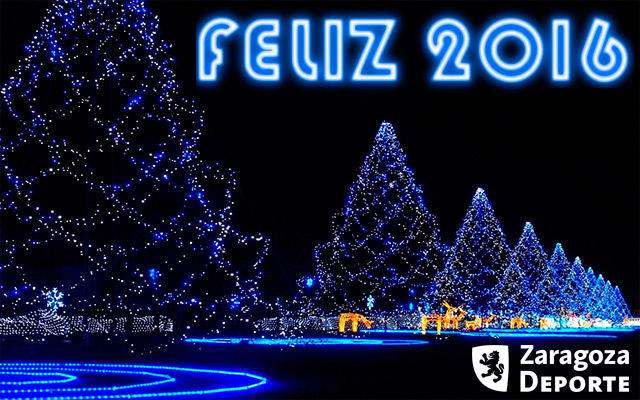 Zaragoza Deporte les desea Feliz Navidad y Prspero 2016