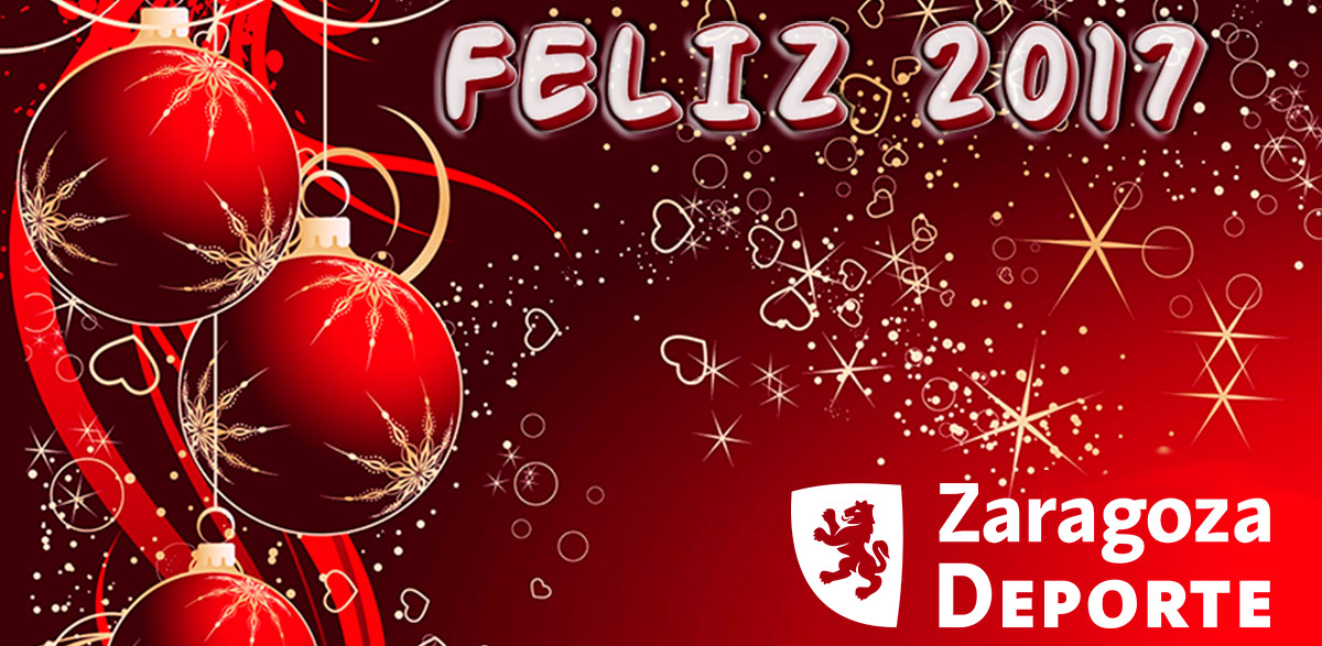 Zaragoza Deporte les desea Feliz Navidad y Prspero 2017