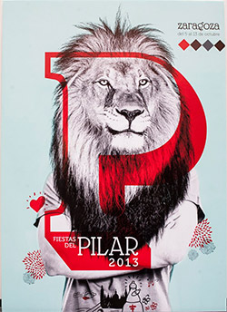 Cartel Fiestas del Pilar 2013